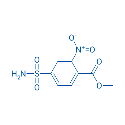 Methyl 2-nitro-4-sulfamoylbenzoate 100mg