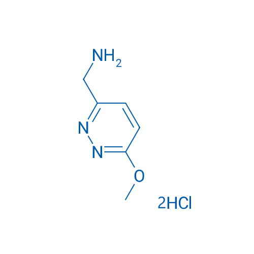 (6-Methoxypyridazin-3-yl)methanamine dihydrochloride 100mg