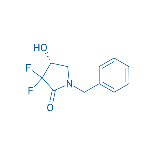 (R)-1-Benzyl-3,3-difluoro-4-hydroxypyrrolidin-2-one 100mg