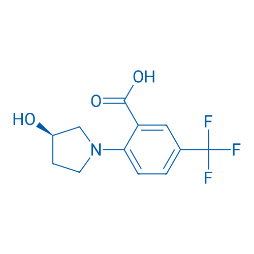(R)-2-(3-Hydroxypyrrolidin-1-yl)-5-(trifluoromethyl)benzoic acid 1g