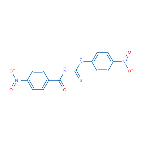 3-(4-Nitrobenzoyl)-1-(4-nitrophenyl)thiourea 1g
