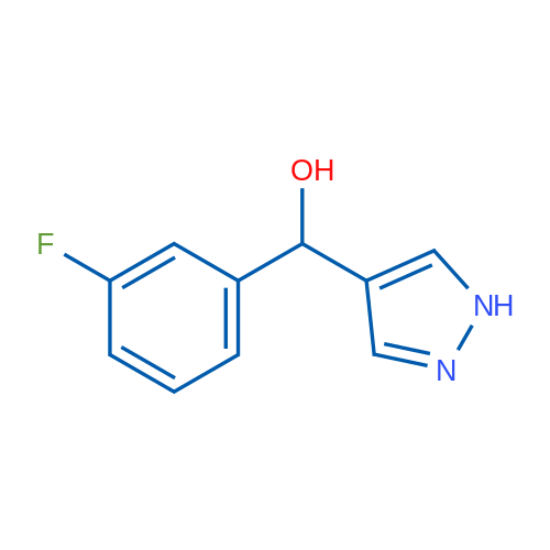 (3-Fluorophenyl)(1H-pyrazol-4-yl)methanol 1g
