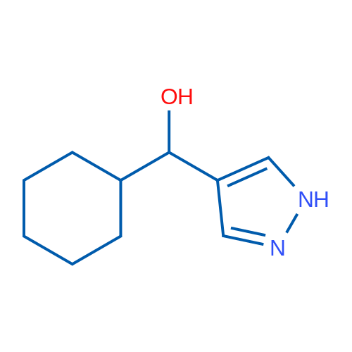 Cyclohexyl(1H-pyrazol-4-yl)methanol 1g