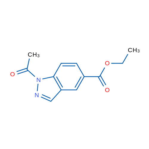 Ethyl 1-acetyl-1H-indazole-5-carboxylate 5g