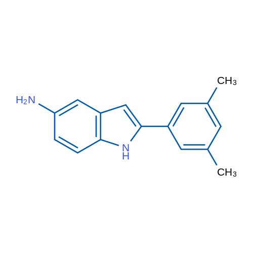 2-(3,5-Dimethylphenyl)-1H-indol-5-amine 1g