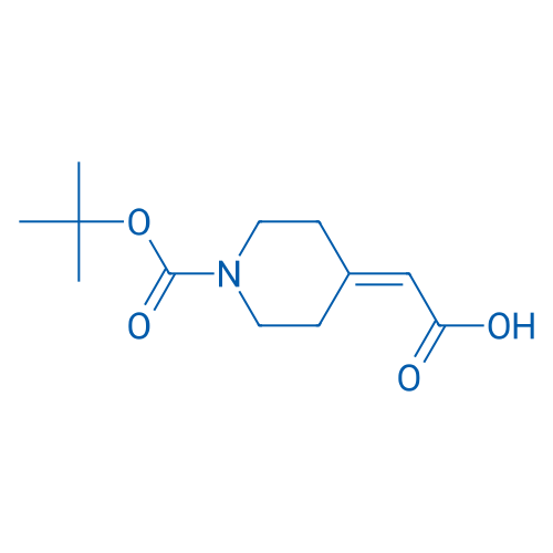 1-Boc-Piperidin-4-ylideneacetic acid 10g