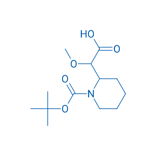 2-(1-(tert-Butoxycarbonyl)piperidin-2-yl)-2-methoxyacetic acid 1g