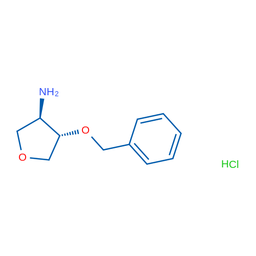 (3R,4S)-4-(BEnzyloxy)tetrahydrofuran-3-amine hydrochloride 1g