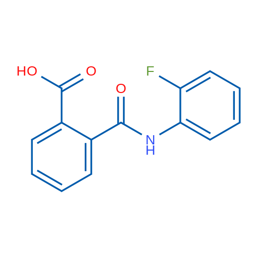 2-((2-Fluorophenyl)carbamoyl)benzoic acid 5g
