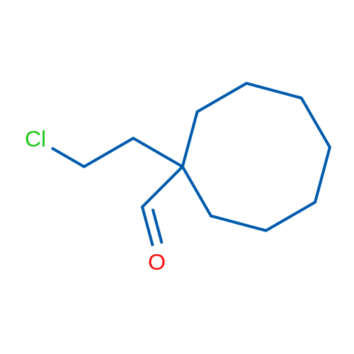 1-(2-Chloroethyl)cyclooctane-1-carbaldehyde 1g