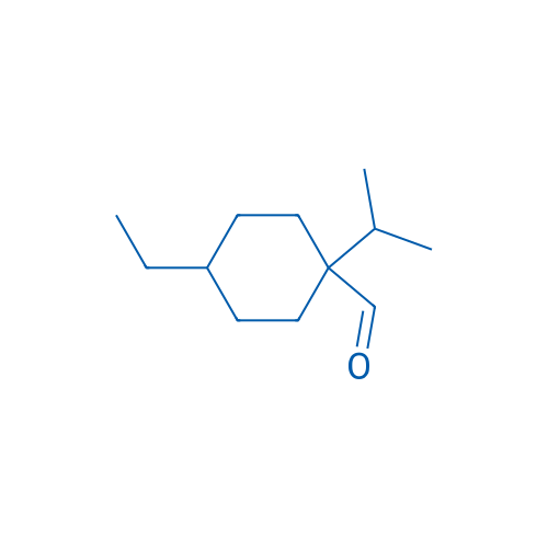 4-Ethyl-1-(propan-2-yl)cyclohexane-1-carbaldehyde 1g