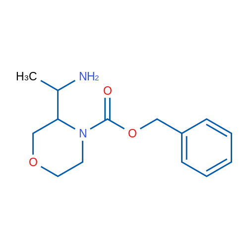 Benzyl 3-(1-aminoethyl)morpholine-4-carboxylate 1g