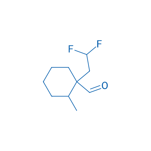 1-(2,2-Difluoroethyl)-2-methylcyclohexane-1-carbaldehyde 1g