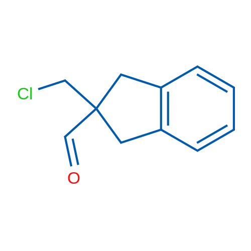 2-(Chloromethyl)-2,3-dihydro-1H-indene-2-carbaldehyde 1g