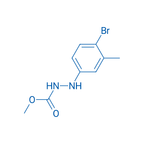 Methyl 2-(4-bromo-3-methylphenyl)hydrazinecarboxylate 250mg