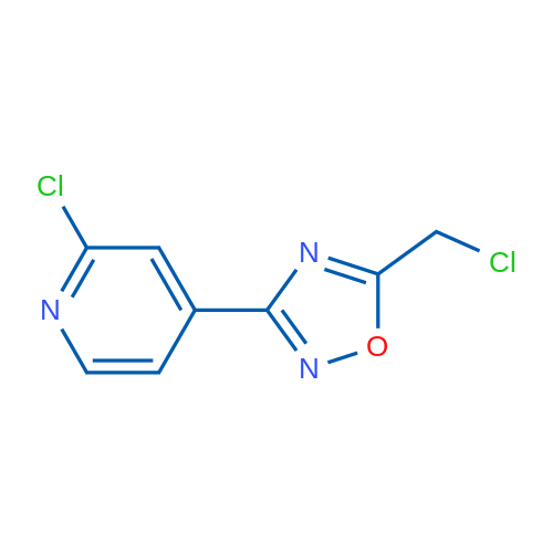 5-(Chloromethyl)-3-(2-chloropyridin-4-yl)-1,2,4-oxadiazole 25g