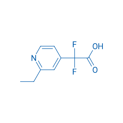2-(2-Ethylpyridin-4-yl)-2,2-difluoroacetic acid 1g