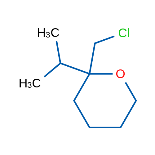 2-(Chloromethyl)-2-(propan-2-yl)oxane 1g