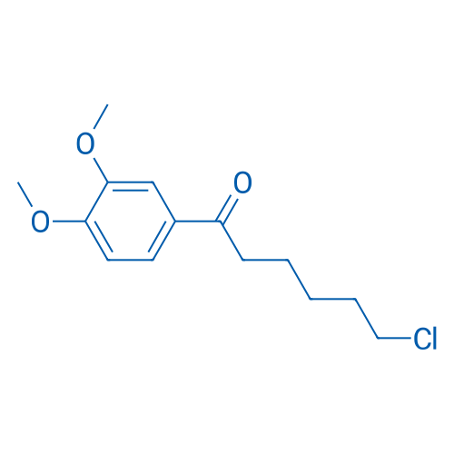 1-Chloro-6-(3,4-dimethoxyphenyl)-6-oxohexane 1g