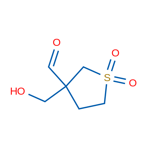 3-(Hydroxymethyl)tetrahydrothiophene-3-carbaldehyde 1,1-dioxide 1g