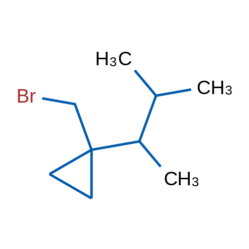 1-(Bromomethyl)-1-(3-methylbutan-2-yl)cyclopropane 1g