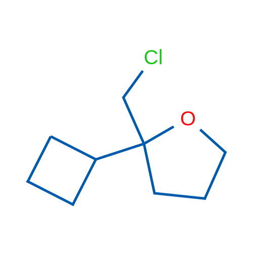 2-(Chloromethyl)-2-cyclobutyloxolane 1g