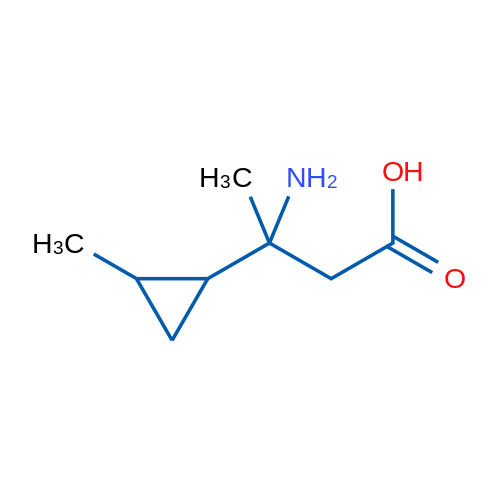 3-Amino-3-(2-methylcyclopropyl)butanoic acid 1g