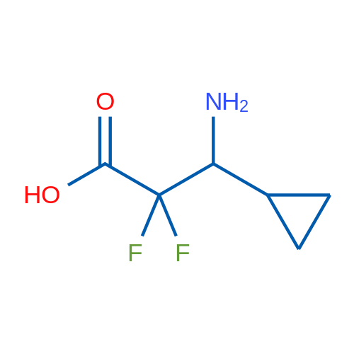 3-Amino-3-cyclopropyl-2,2-difluoropropanoic acid 1g