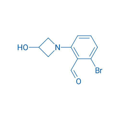 2-Bromo-6-(3-hydroxyazetidin-1-yl)benzaldehyde 1g