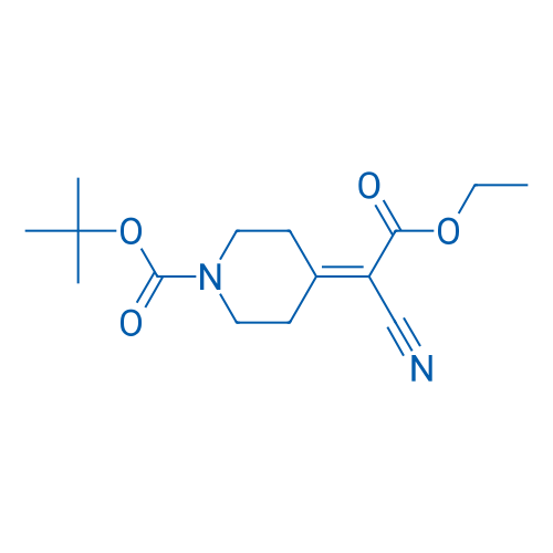tert-Butyl 4-(1-cyano-2-ethoxy-2-oxoethylidene)piperidine-1-carboxylate 1g
