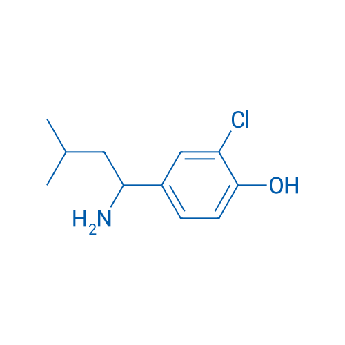4-(1-Amino-3-methylbutyl)-2-chlorophenol 1g