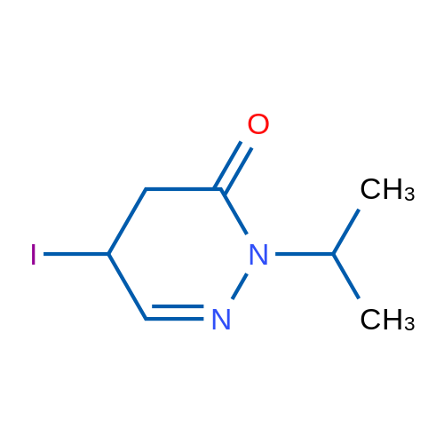5-Iodo-2-isopropyl-4,5-dihydropyridazin-3(2H)-one 50mg