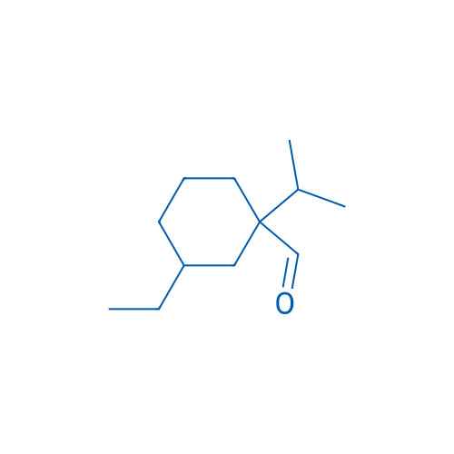 3-Ethyl-1-(propan-2-yl)cyclohexane-1-carbaldehyde 1g