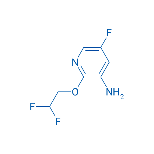 2-(2,2-Difluoroethoxy)-5-fluoropyridin-3-amine 1g