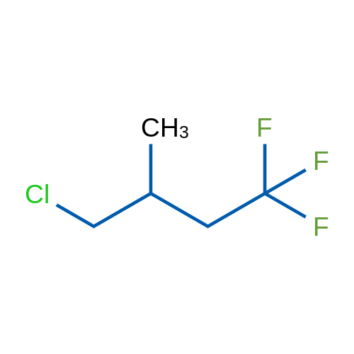 4-Chloro-1,1,1-trifluoro-3-methylbutane 1g