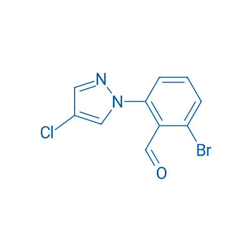 2-Bromo-6-(4-chloro-1H-pyrazol-1-yl)benzaldehyde 1g