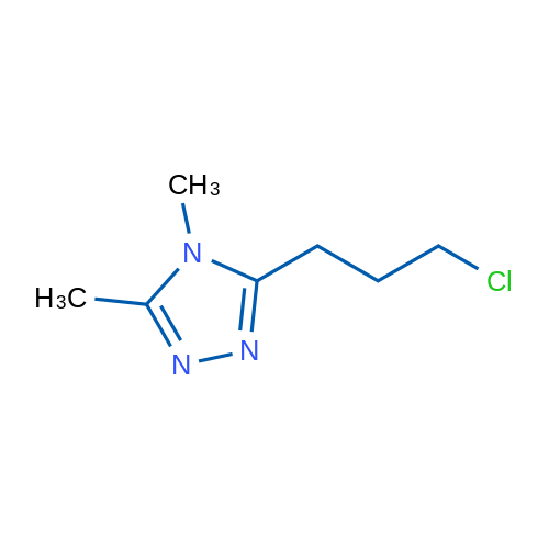 3-(3-Chloropropyl)-4,5-dimethyl-4H-1,2,4-triazole 1g