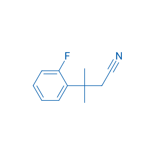 3-(2-Fluorophenyl)-3-methylbutanenitrile 1g