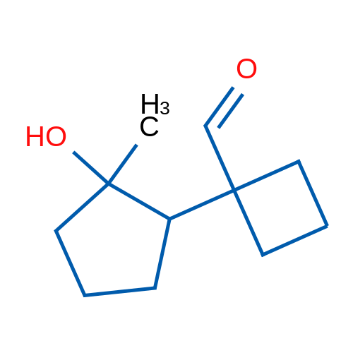 1-(2-Hydroxy-2-methylcyclopentyl)cyclobutane-1-carbaldehyde 1g