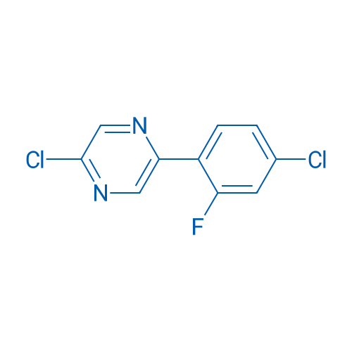 2-Chloro-5-(4-chloro-2-fluorophenyl)pyrazine 1g