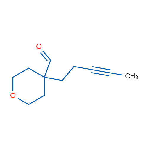 4-(Pent-3-yn-1-yl)oxane-4-carbaldehyde 1g