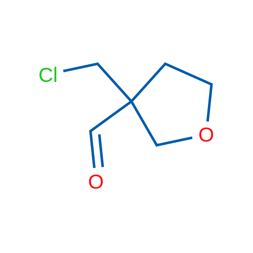 3-(Chloromethyl)oxolane-3-carbaldehyde 1g