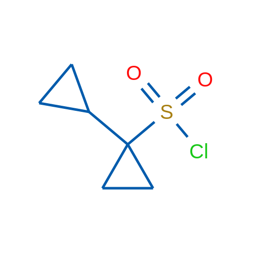 1-Cyclopropylcyclopropane-1-sulfonyl chloride 1g