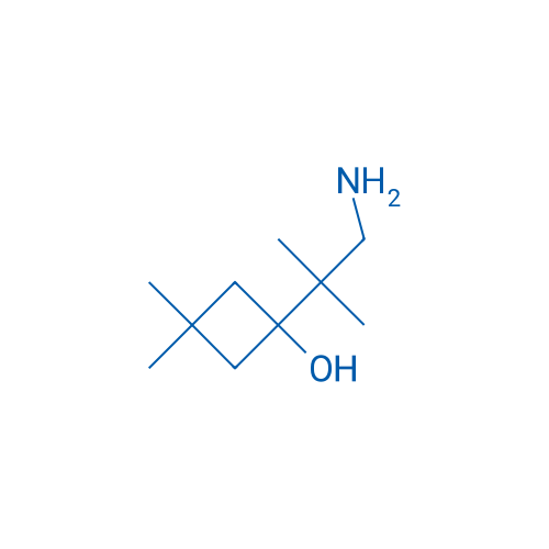 1-(1-Amino-2-methylpropan-2-yl)-3,3-dimethylcyclobutan-1-ol 1g
