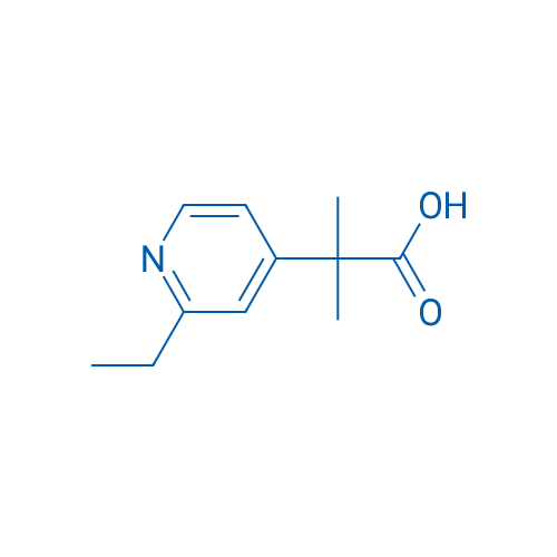 2-(2-Ethylpyridin-4-yl)-2-methylpropanoic acid 1g