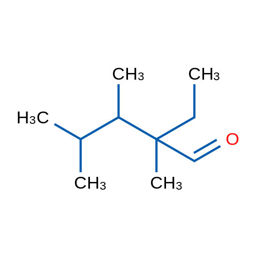 2-Ethyl-2,3,4-trimethylpentanal 1g