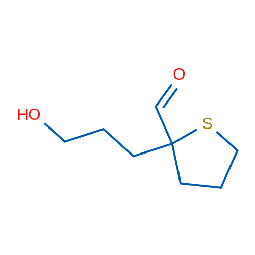 2-(3-Hydroxypropyl)thiolane-2-carbaldehyde 1g
