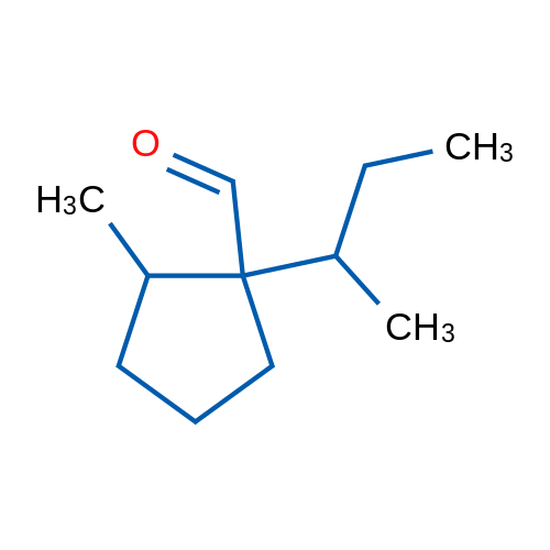 1-(Butan-2-yl)-2-methylcyclopentane-1-carbaldehyde 1g