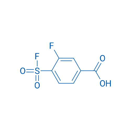 3-Fluoro-4-(fluorosulfonyl)benzoic acid 250mg