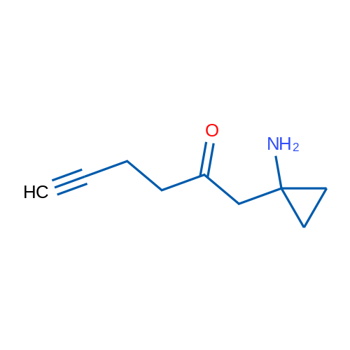 1-(1-Aminocyclopropyl)hex-5-yn-2-one 1g